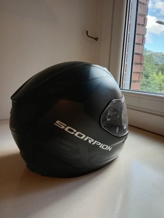 Casco Scorpion Negro