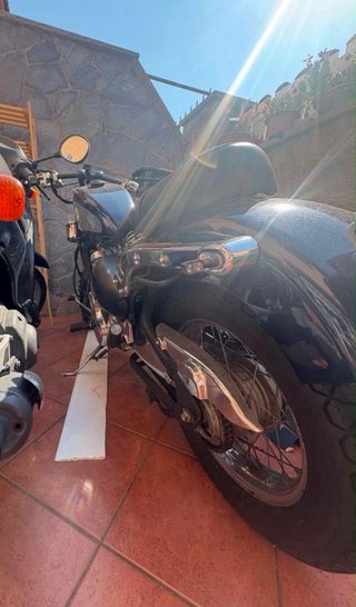 Daelim Daystar 125cc Cruiser Negra/Azul