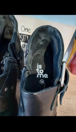 Botines tacón negros sin estrenar