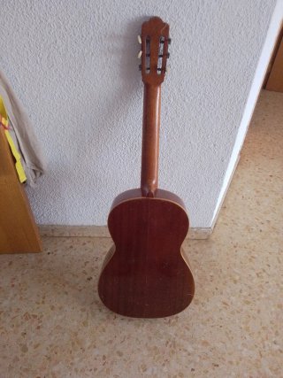 Guitarra Clásica Madera Natural