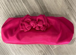 Conjunto Vestido Fiesta, Zapatos y Bolso Rosa