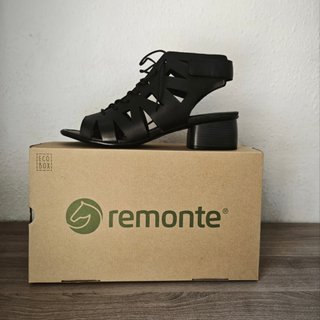 Sandalias Remonte Piel Negras Talla 45