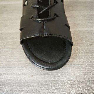 Sandalias Remonte Piel Negras Talla 45