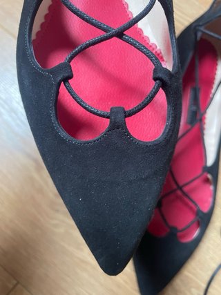 Zapatos baila Carolina Herrera ante negro talla 40