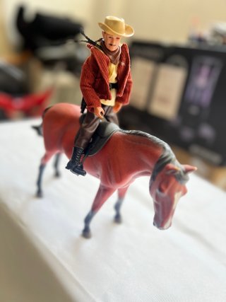 Madelman Vaquero a Caballo