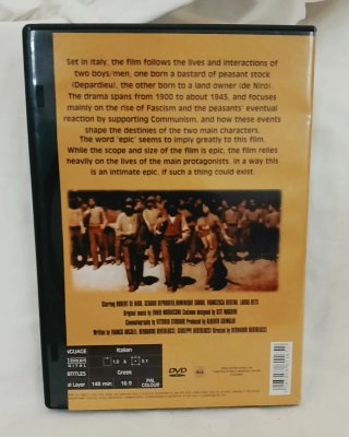 2 DVD Novecento-Bernardo Bertolucci 1° e 2° tempo