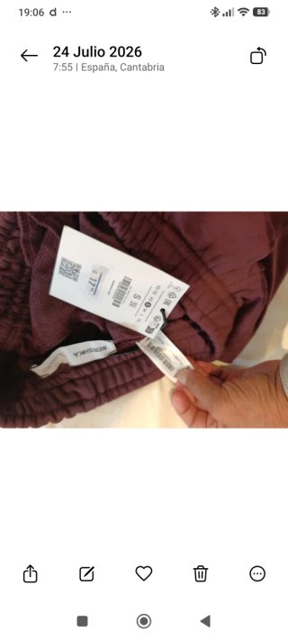 Bermudas Jorts Burdeos Berksha
