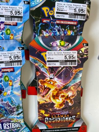 Sobres Pokemon TCG Corona Astral
