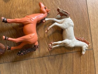 Lote animales juguetes vintage años 80