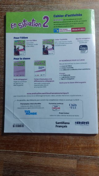 En situation 2, Méthode de français, Niveau A1-...