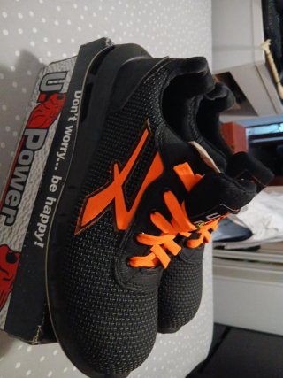 Zapatos Seguridad U Power Talla 43 Negro Naranja