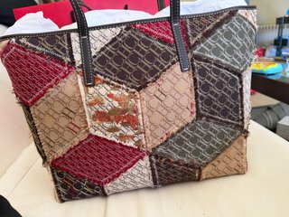 Bolso Carolina Herrera Patchwork Multicolor