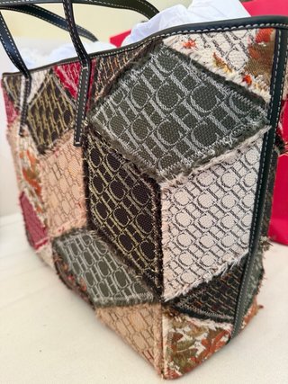 Bolso Carolina Herrera Patchwork Multicolor