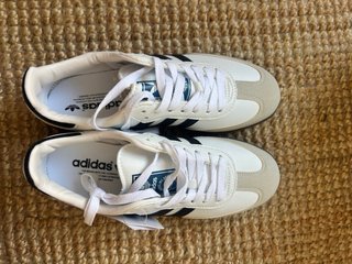 Adidas Samba Talla 40 Blancas y Negras Nuevas