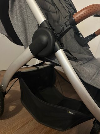 Carrito Hauck Uptown Gris + Bolso + Saco + Burbuja