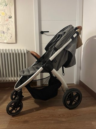 Carrito Hauck Uptown Gris + Bolso + Saco + Burbuja
