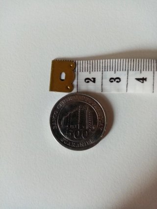 Moneda 500 Guaraníes Paraguay 2007