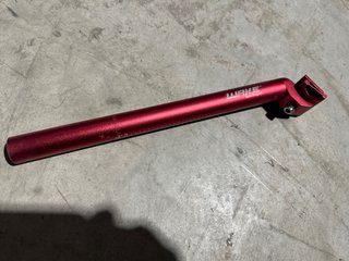 Tija sillín bicicleta WAKE roja