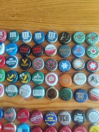 120 chapas colección + 100 juego fútbol