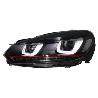 Faros delanteros Led Volkswagen Golf VI 6 Red edit