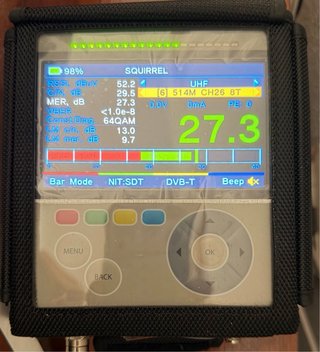 Medidor Campo SAT+TDT+CABLE