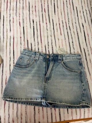 Minifalda vaquera Stradivarius