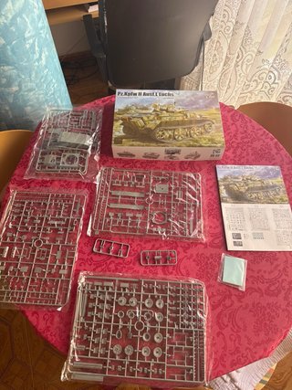 Maqueta Tanque Panzer II Ausf.L Luchs 1/35 Late