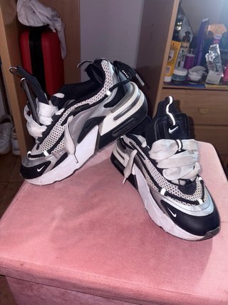 Nike Air Max Furyosa Silver Black Reflective