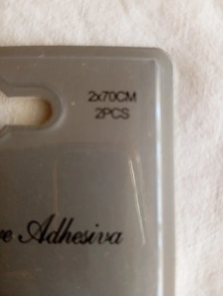 Lote 4 paquetes velcro adhesivo