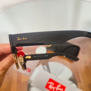 Gafas Ray-Ban Clubmaster Polarizadas Negra/Dorada
