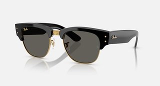 Gafas Ray-Ban Clubmaster Polarizadas Negra/Dorada