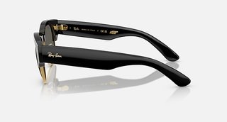 Gafas Ray-Ban Clubmaster Polarizadas Negra/Dorada