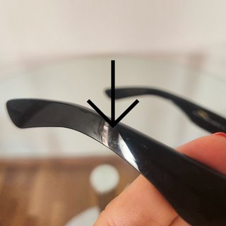 Gafas Ray-Ban Clubmaster Polarizadas Negra/Dorada