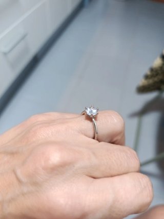Anillo MIORE Solitario Ajustable Nuevo