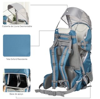 Mochila portabebés trekking