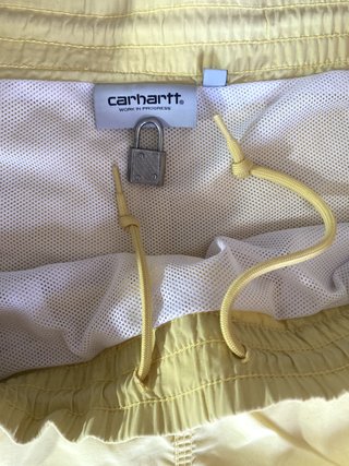 Bañador Carhartt WIP Amarillo Claro Talla L