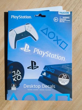 Conjunto 18 autocolantes oficiais PlayStation