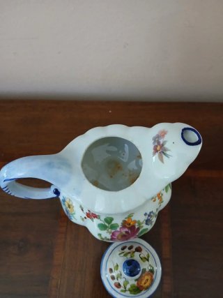 Piccola teiera La Rustica decorata