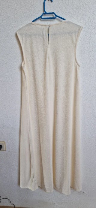 Vestido Sfera Beige Talla L Nuevo