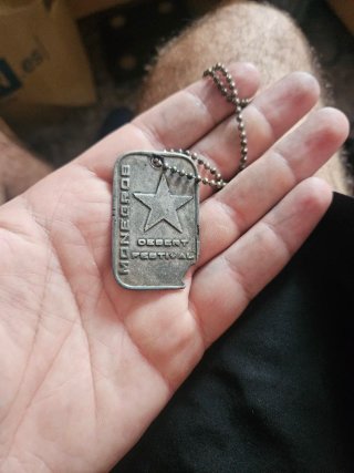 Monegros Desert Festival Dog Tag