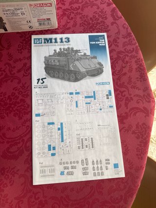 Maqueta vehículo blindado M113 IDF Yom Kippur War