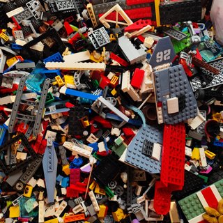 Lotto LEGO originali misti a peso 1kg