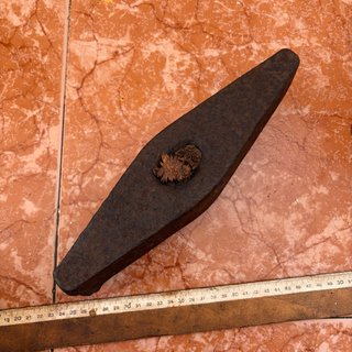Martillo de forja antiguo maza de canteria antigua
