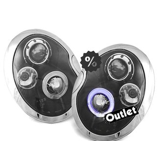 AZ FAROS MINI COOPER 01-06 OJOS ANGEL NEGROS R012602C1