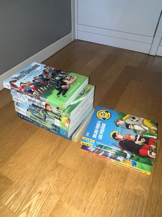 Lote de libros de futbol para niños (futbolisimos)