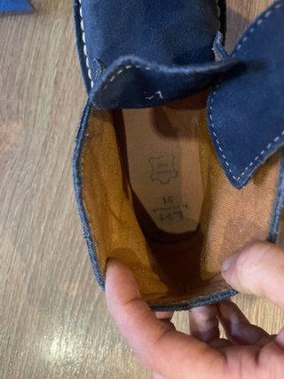 Zapatos niño azul