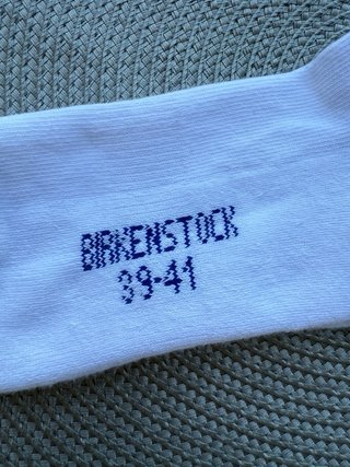 Calcetines Birkenstock blancos talla 39-41
