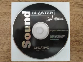 SOUND BLASTER LIVE1024 TARJETA SONIDO PC+ALTAVOCES