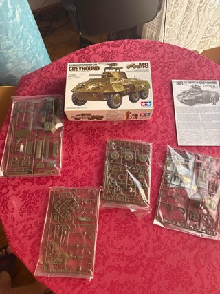 Maqueta vehículo blindado Tamiya M8 Greyhound 1/35