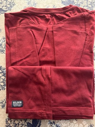 Camiseta Silbon Roja Talla L